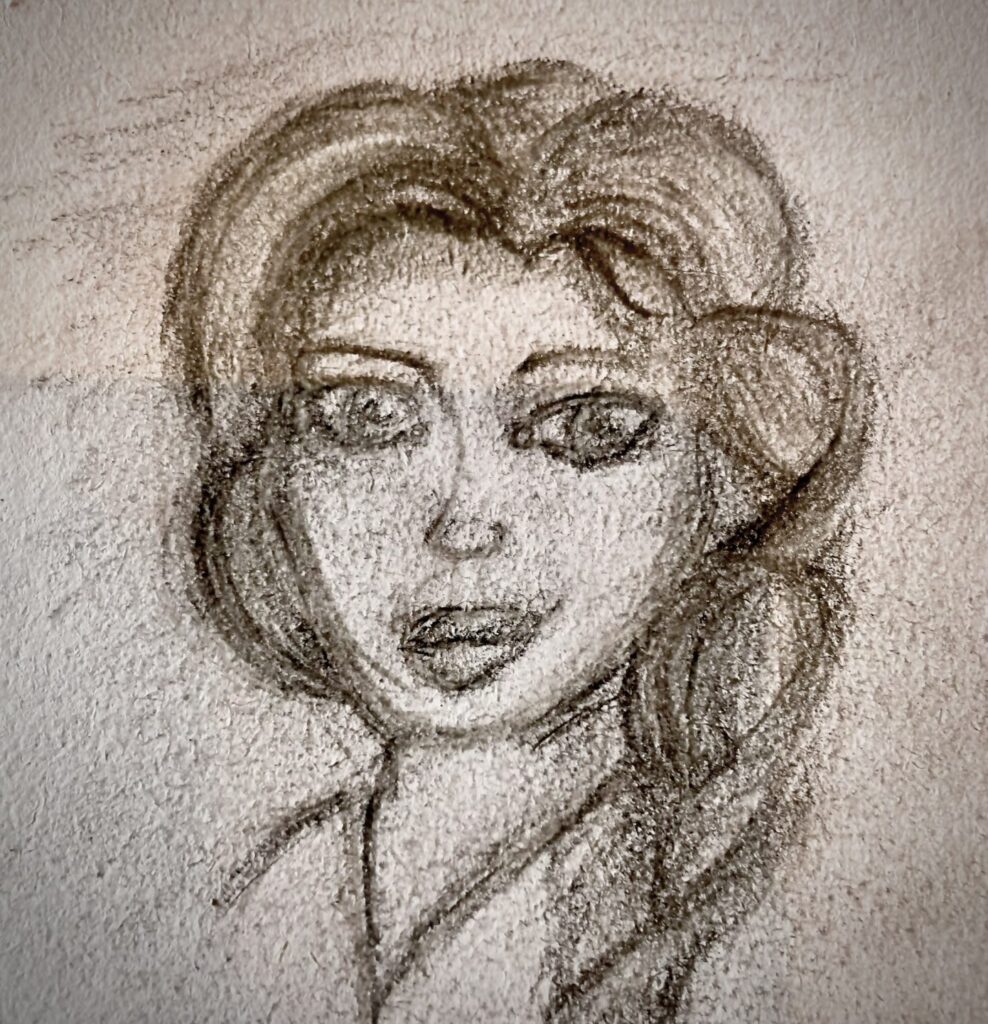 Belle sketch beauty beast