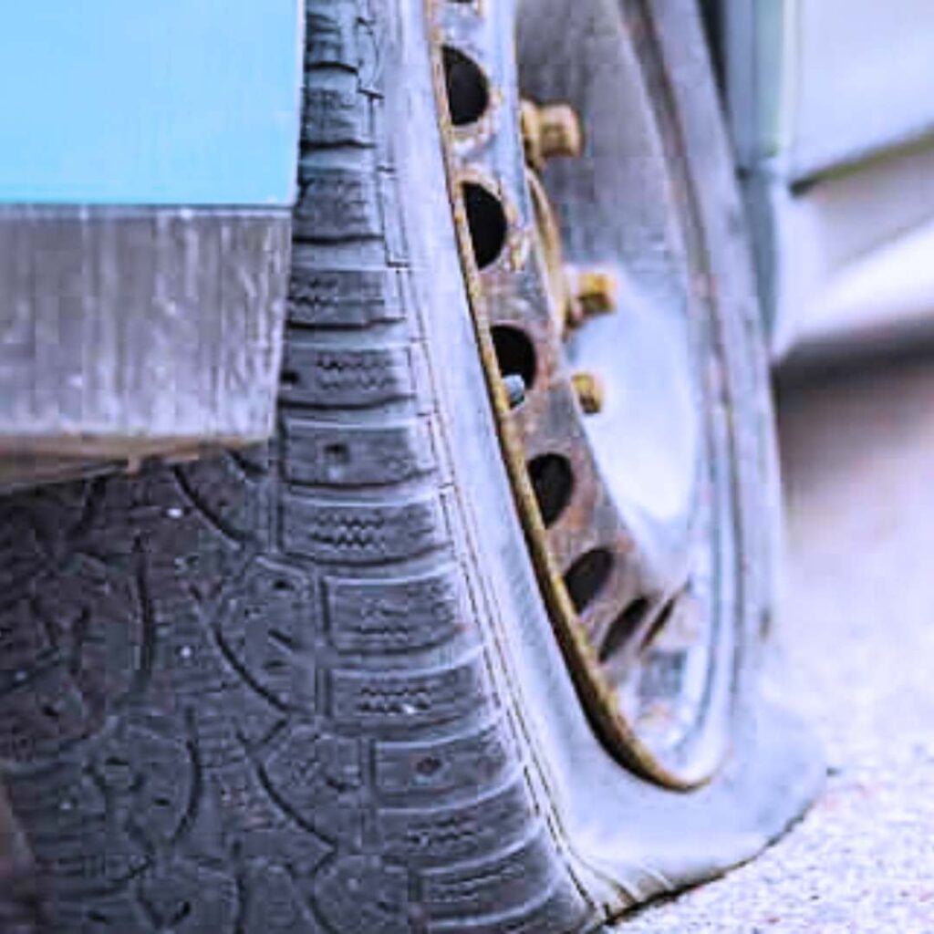 flat tyre emergency fund